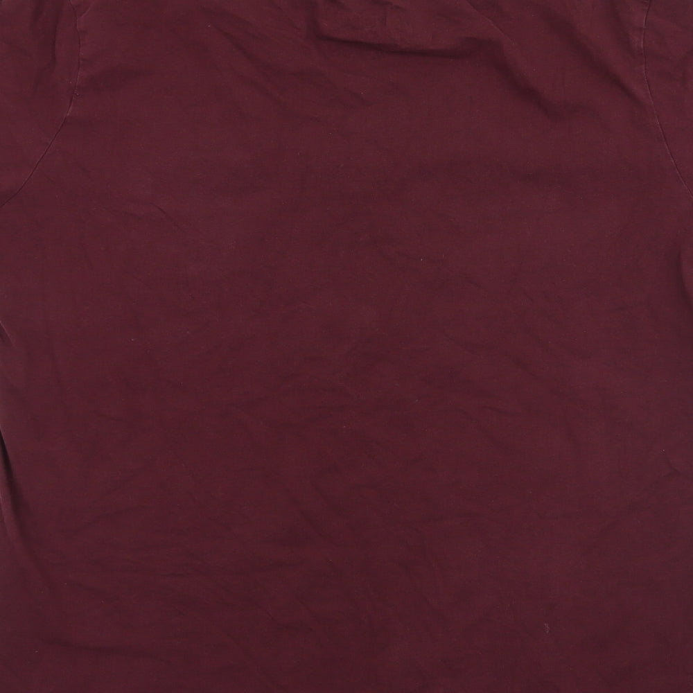 Jack Jones Mens Purple    T-Shirt Size S