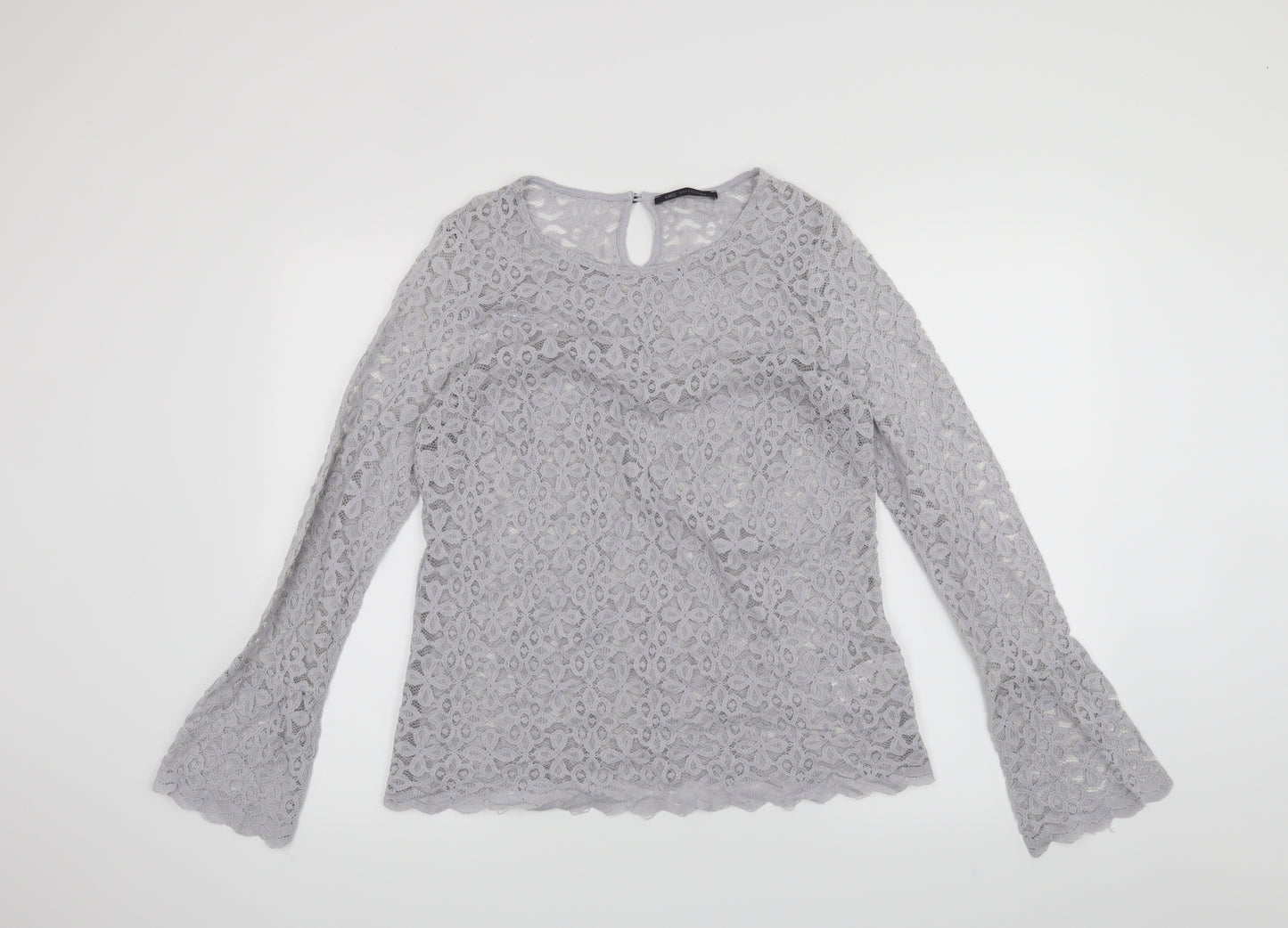 M&S  Womens Grey   Basic Blouse Size 16
