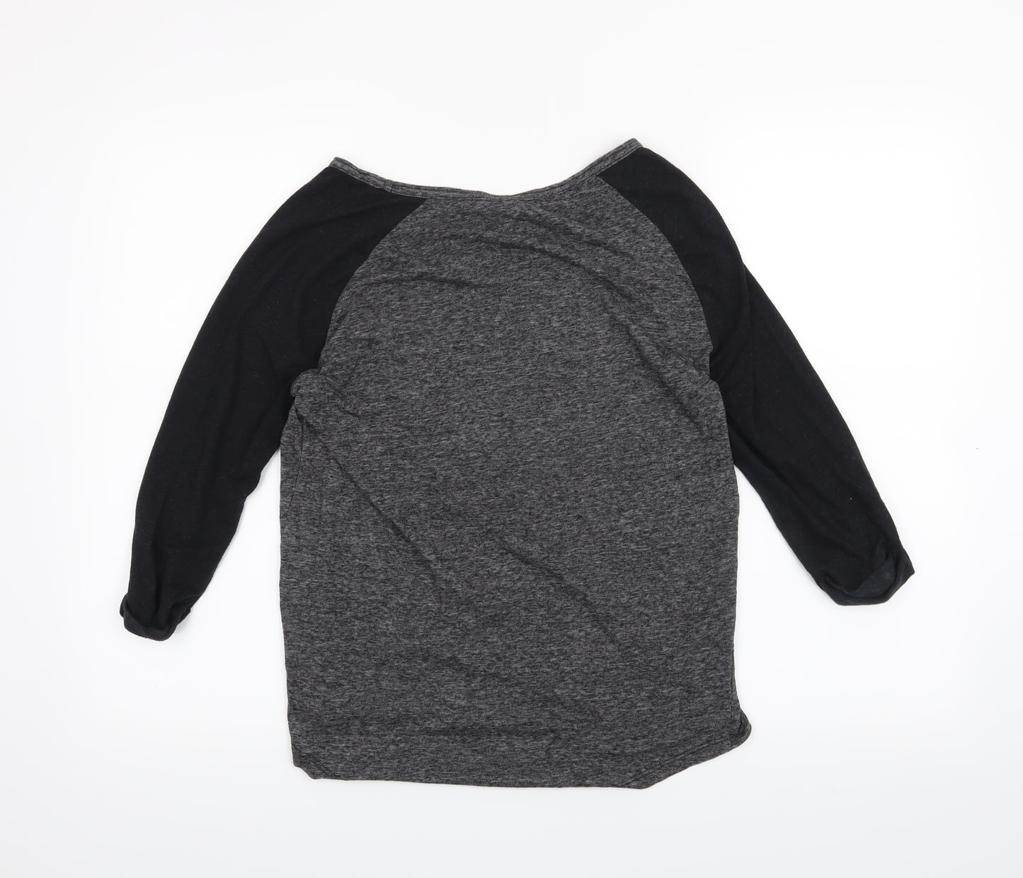 H&M Womens Grey   Basic T-Shirt Size S