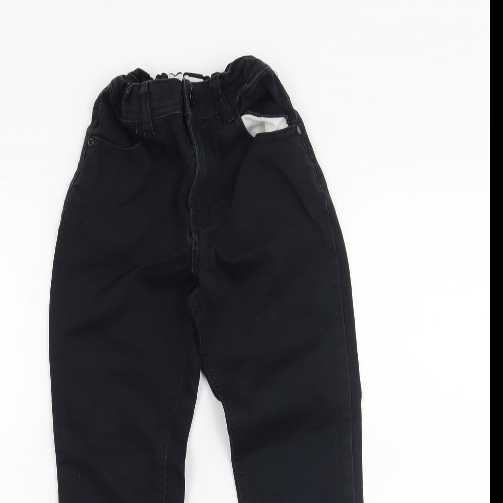 Denim & Co. Boys Black   Skinny Jeans Size 6-7 Years