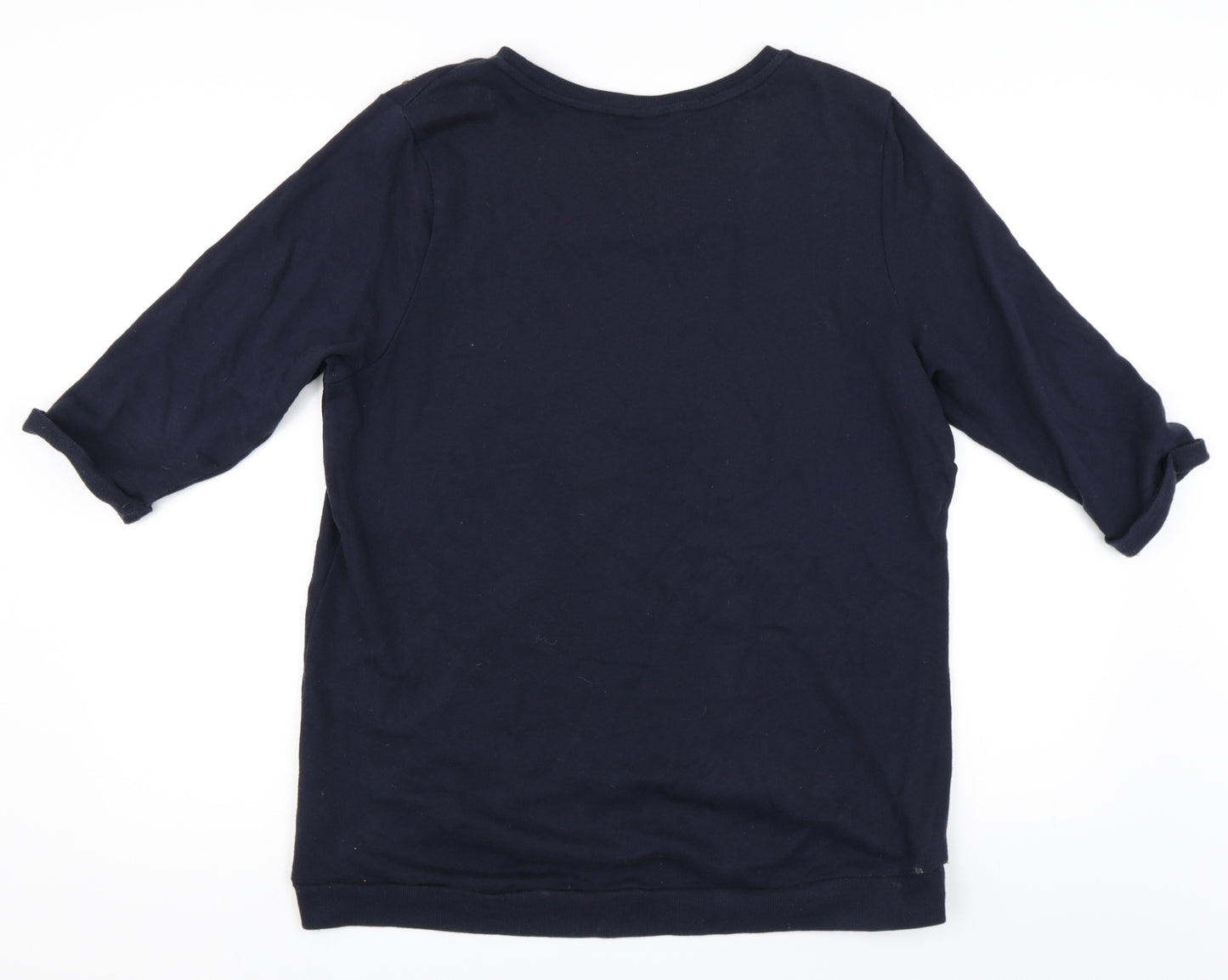 H&M Womens Blue   Pullover Sweatshirt Size L