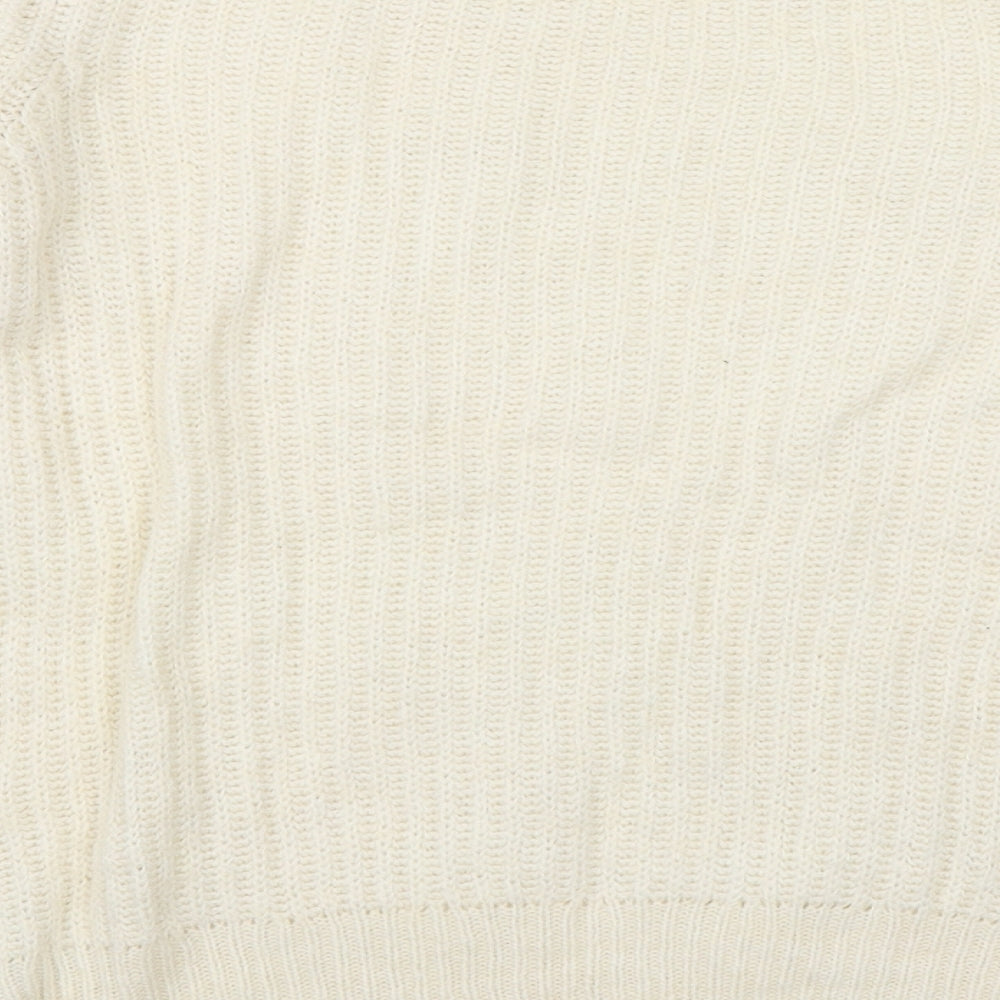 NEXT Womens White   Pullover Jumper Size 8