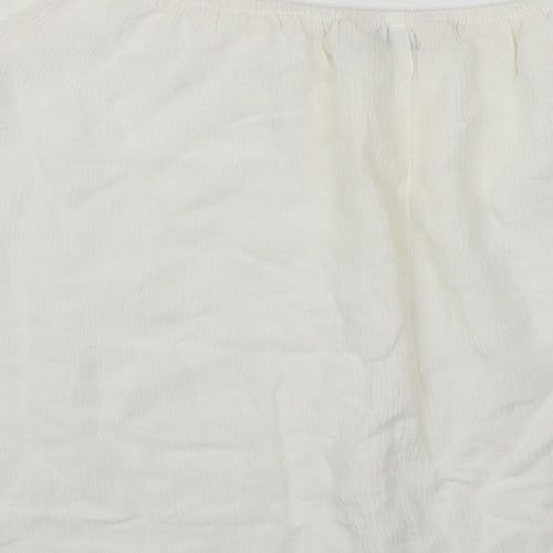 Miss Selfridge Womens White   Basic Blouse Size 12