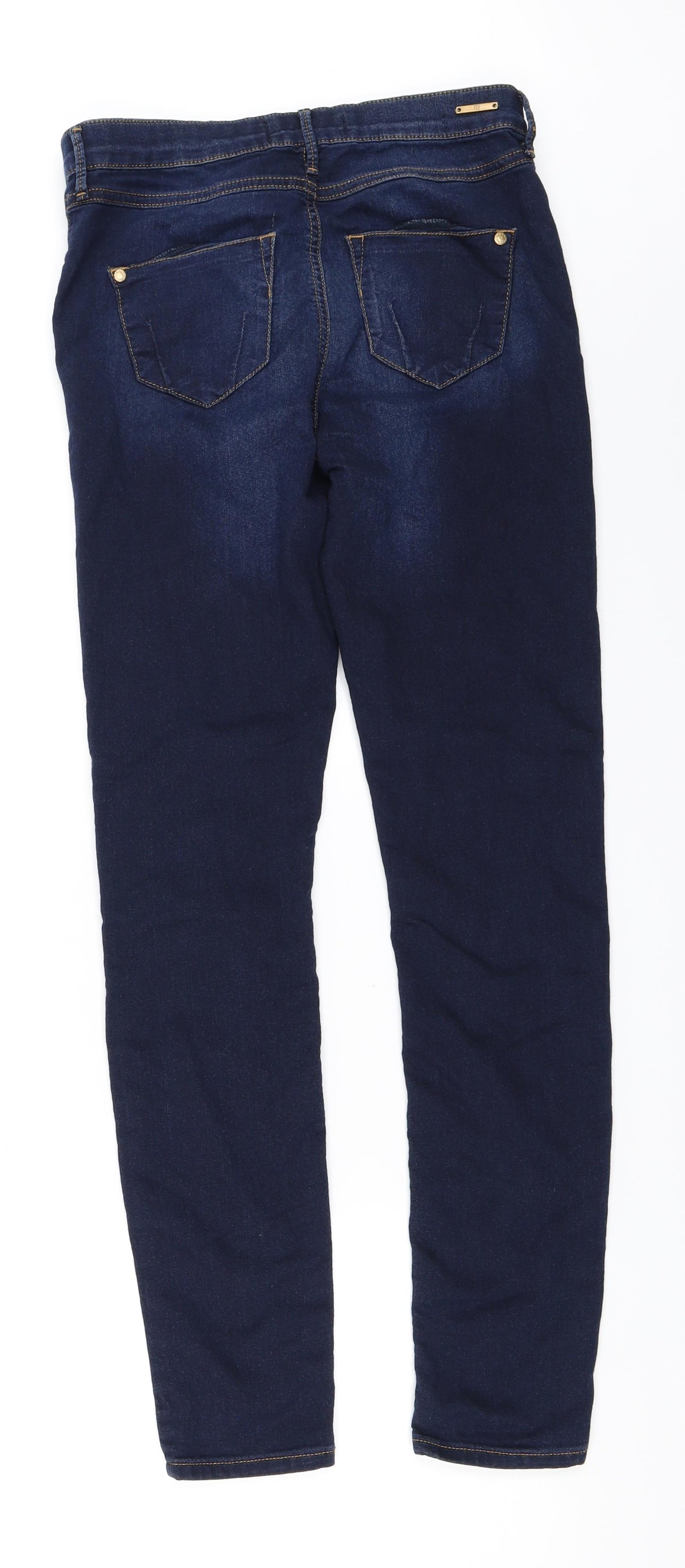 River Island Womens Blue   Skinny Jeans Size 14 L30 in