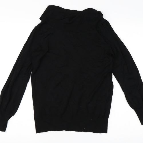Marks and Spencer Womens Black   Pullover Jumper Size 12