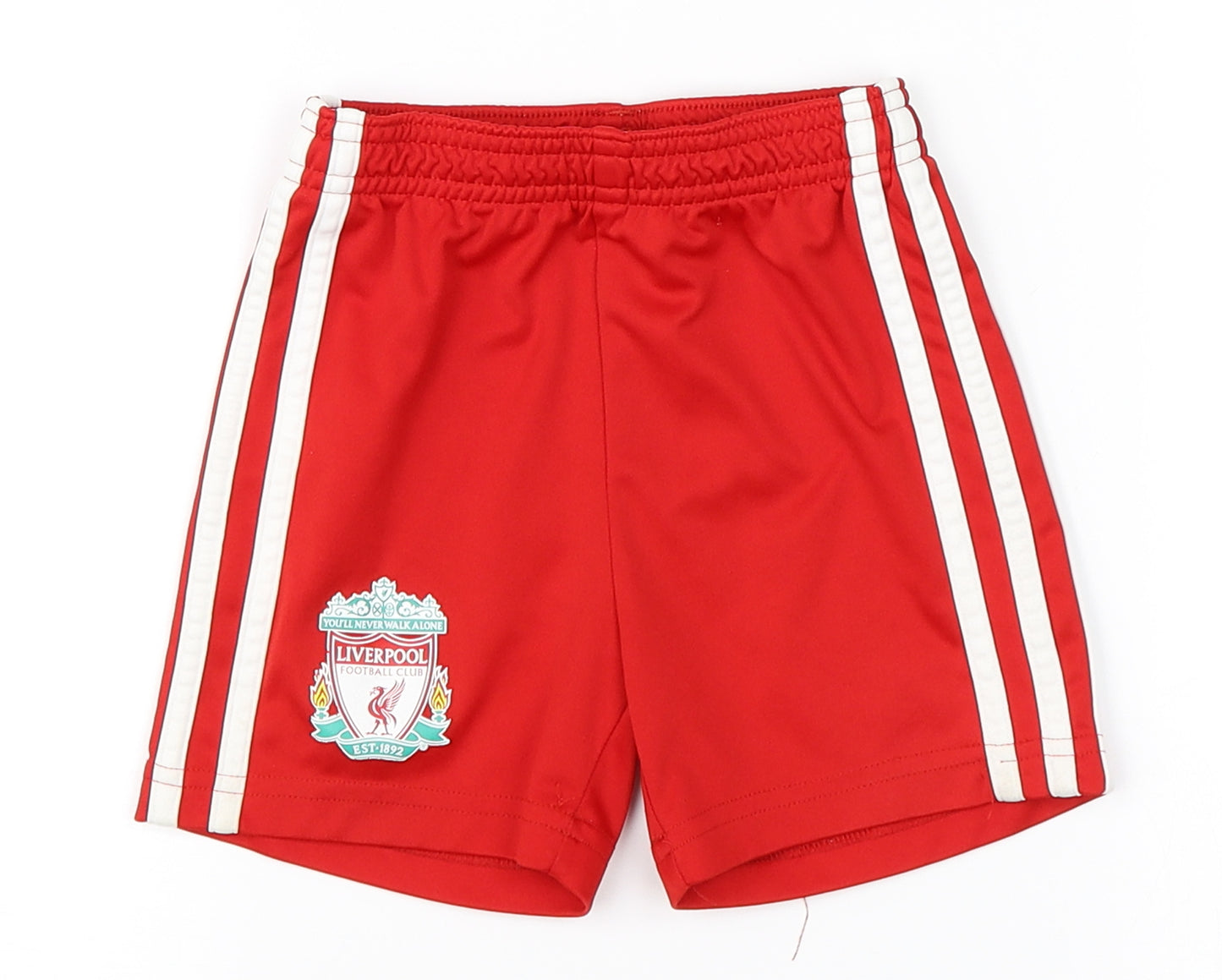 adidas Baby Red   Cropped Trousers Size 12-18 Months  - Liverpool FC