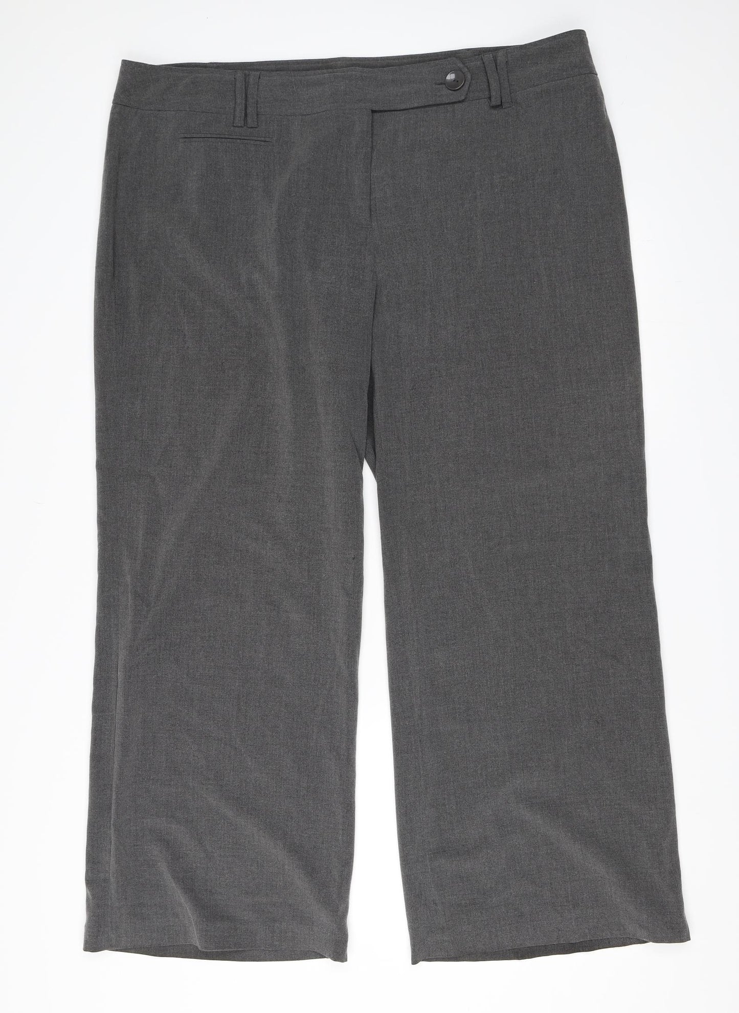 Debenhams Womens Grey   Trousers  Size 20 L28 in