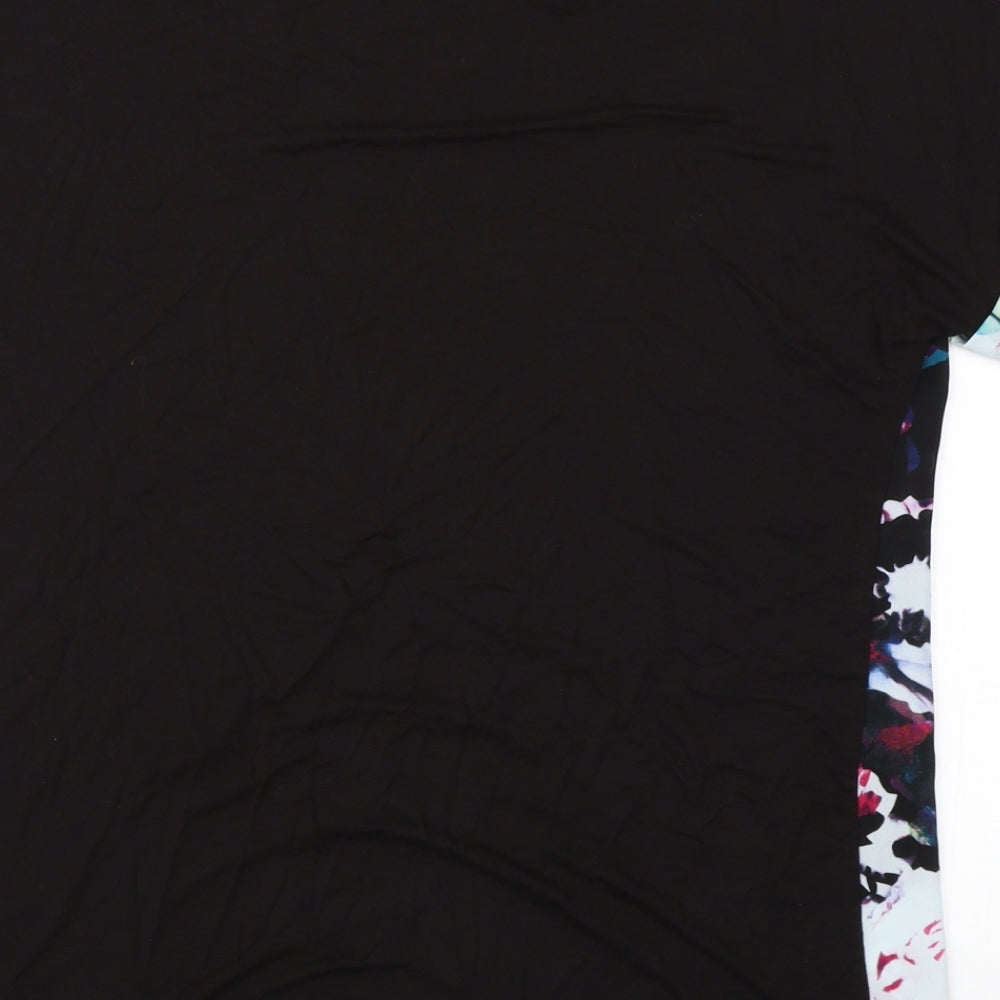 Papaya Womens Multicoloured Floral  Basic T-Shirt Size 14