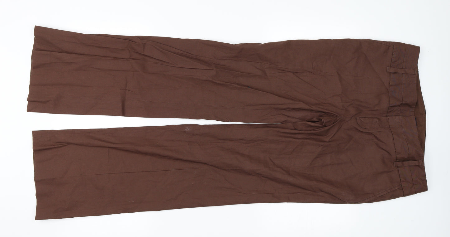 Gap Womens Brown   Trousers  Size 10 L33 in