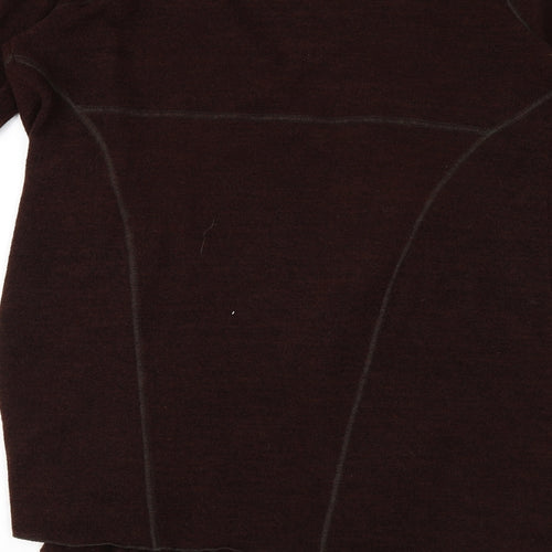Alain Weiz Womens Brown   Cardigan Jumper Size 16