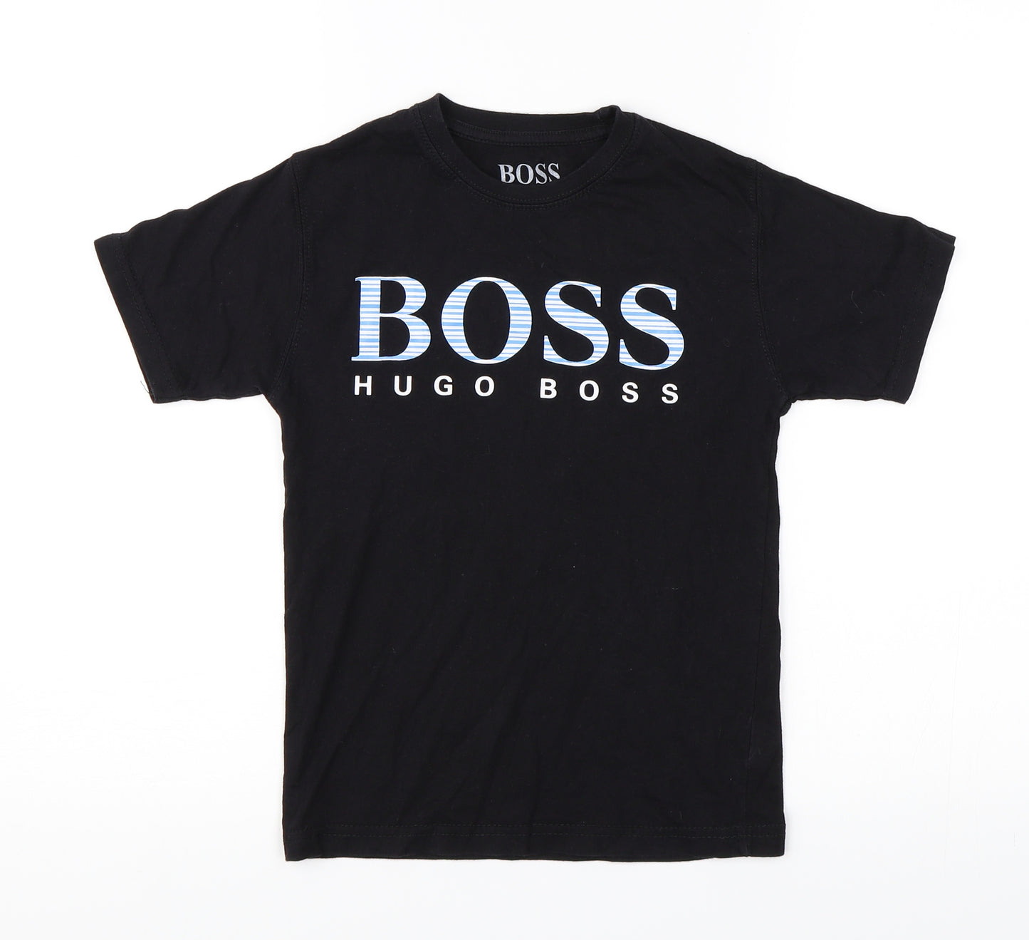 HUGO BOSS Boys Black   Basic T-Shirt Size L