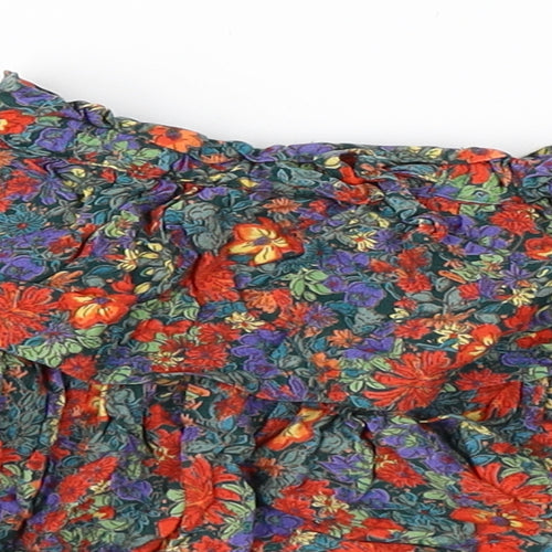 NEXT Girls Multicoloured Floral  Mini Skirt Size 5 Years