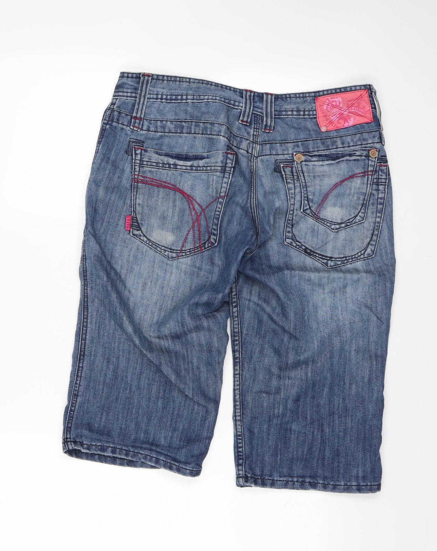 Preworn Womens Blue   Cargo Shorts Size 12