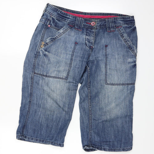 Preworn Womens Blue   Cargo Shorts Size 12