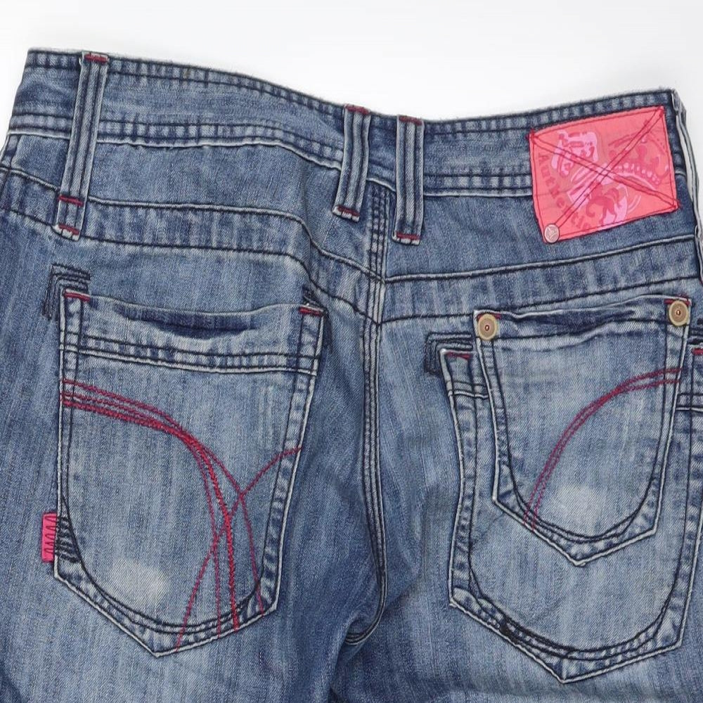 Preworn Womens Blue   Cargo Shorts Size 12