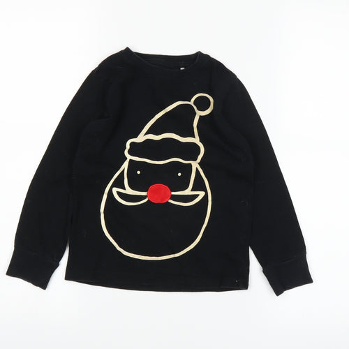 NEXT Boys Black   Basic T-Shirt Size 8 Years