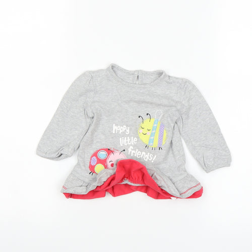 George Baby Grey   Pullover Jumper Size 3-6 Months
