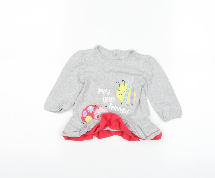 George Baby Grey Pullover Jumper Size 3-6 Months