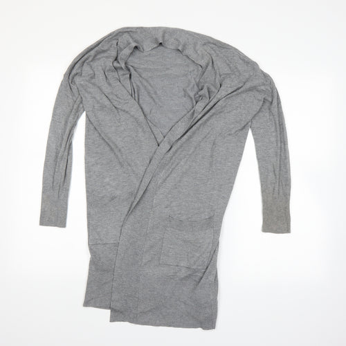 Primark Womens Grey   Cardigan Jumper Size 6