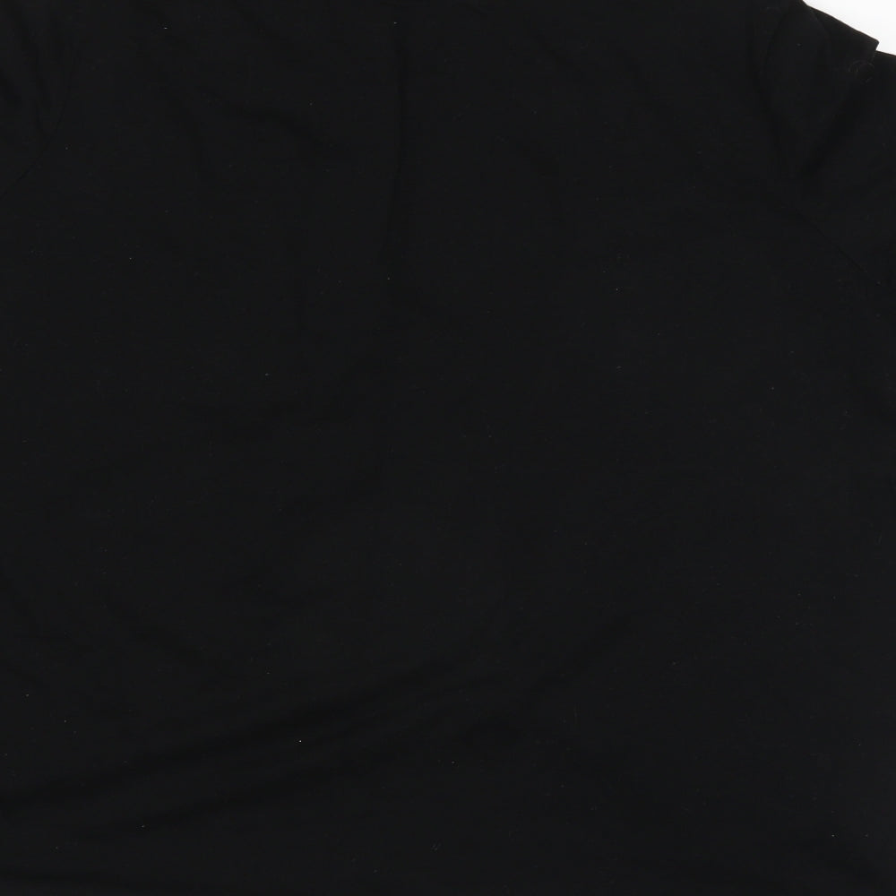 Very Womens Black   Basic T-Shirt Size 20