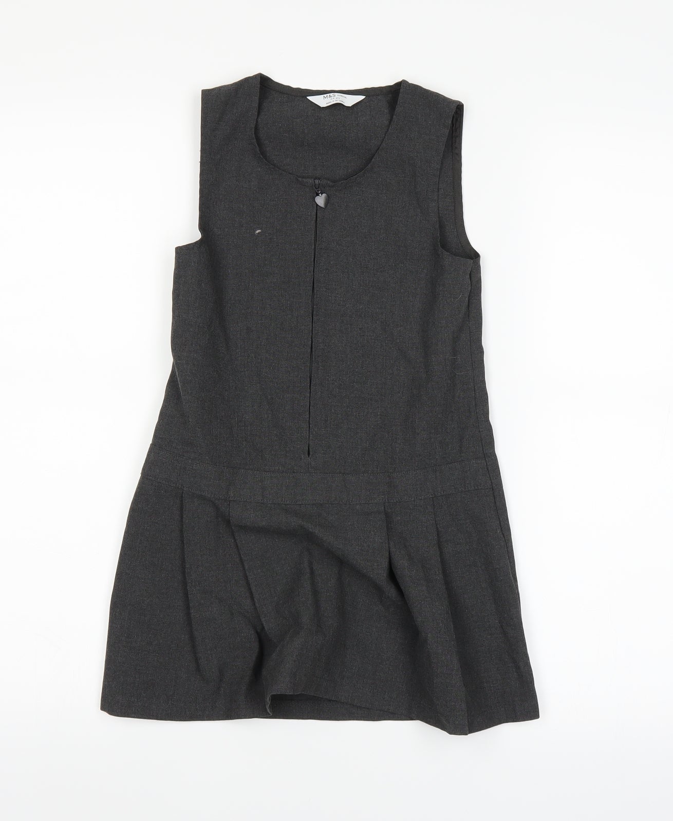 Marks and Spencer Girls Grey   A-Line  Size 5-6 Years  - SCHOOL