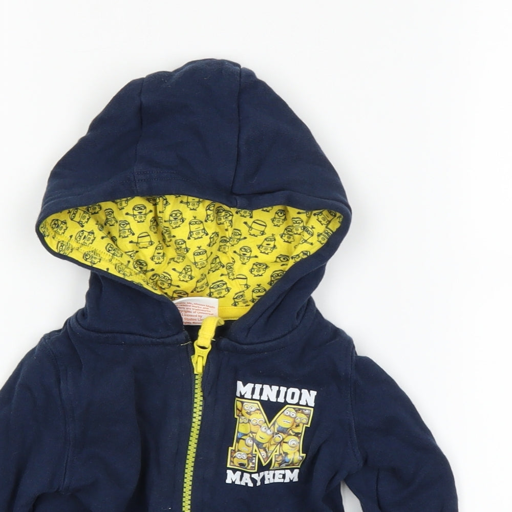 Despicable Me Baby Blue   Jacket  Size 12 Months