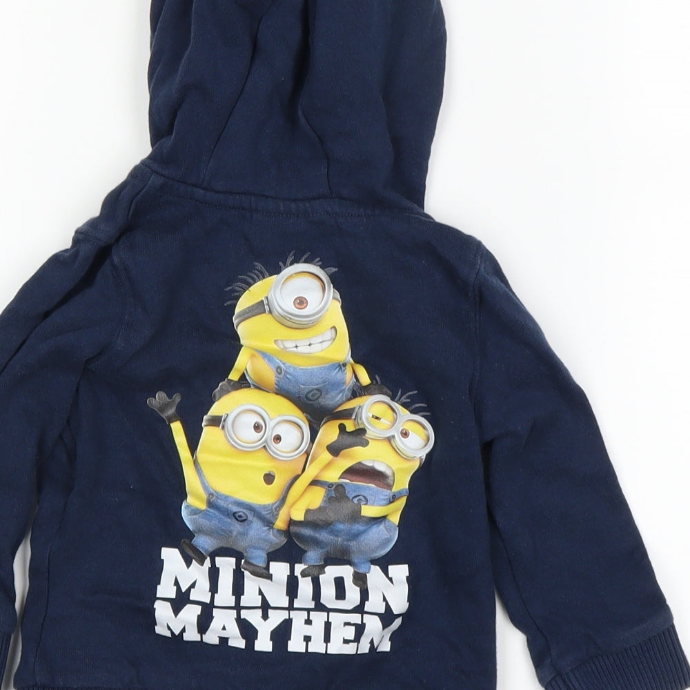 Despicable Me Baby Blue   Jacket  Size 12 Months