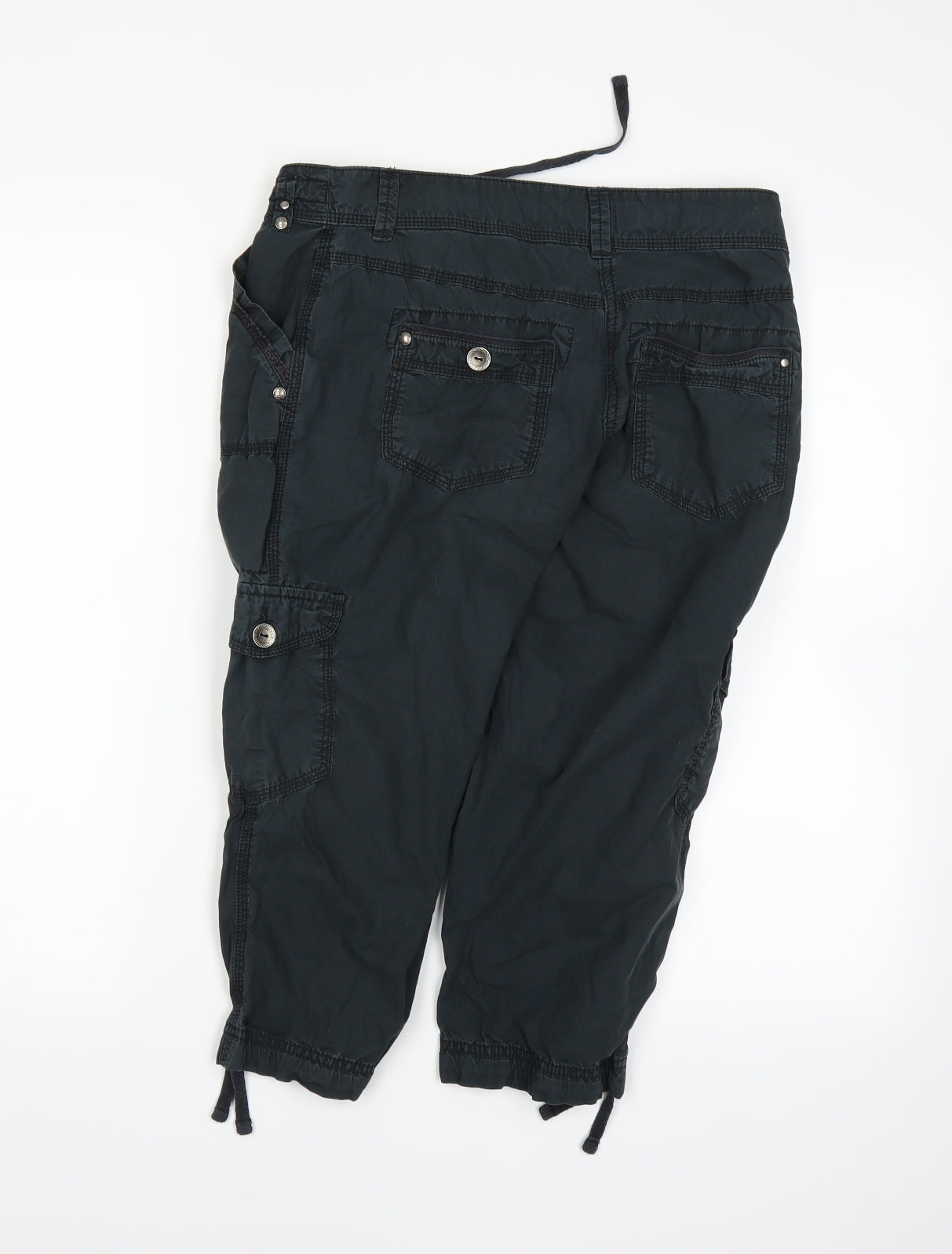 Papaya Womens Blue   Cargo Shorts Size 10
