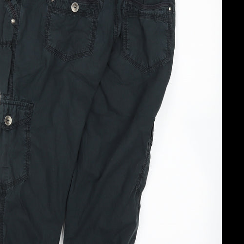 Papaya Womens Blue   Cargo Shorts Size 10
