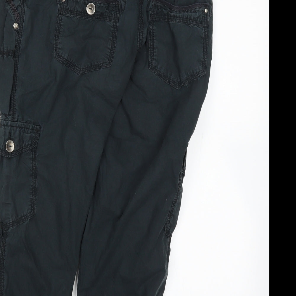 Papaya Womens Blue   Cargo Shorts Size 10