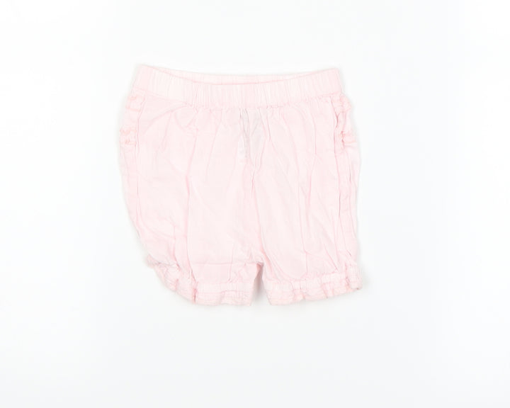 NEXT Baby Pink Cropped Trousers Size 3-6 Months
