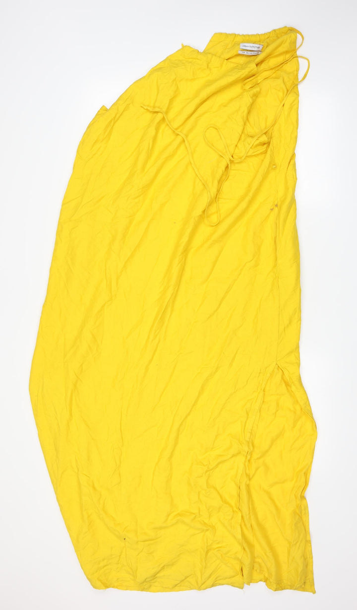 Urban Outfitters Womens Yellow   A-Line  Size L