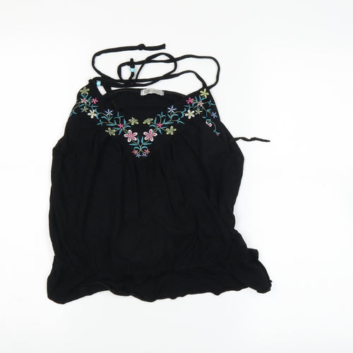 MkOne Womens Black   Basic T-Shirt Size 12