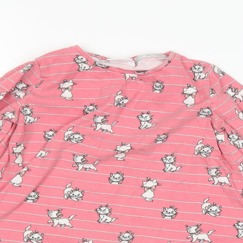 Disney Girls Pink   Basic T-Shirt Size 3-4 Years