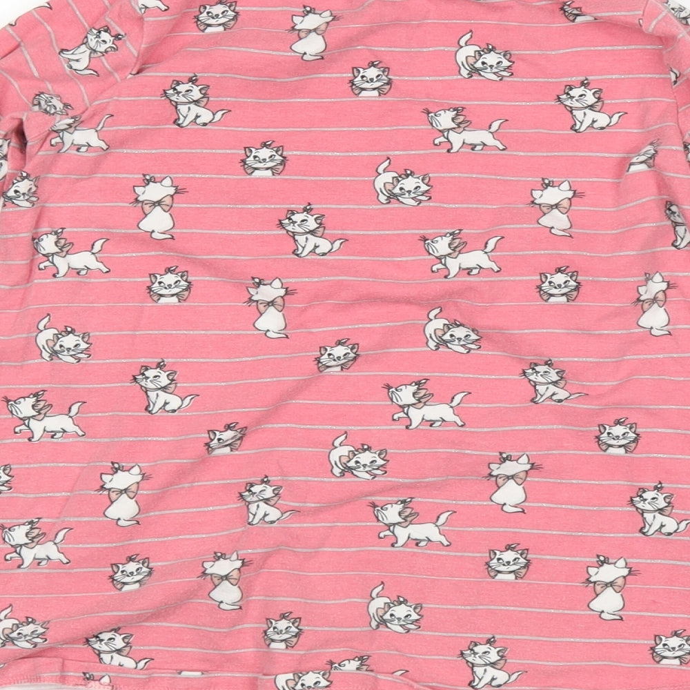 Disney Girls Pink   Basic T-Shirt Size 3-4 Years