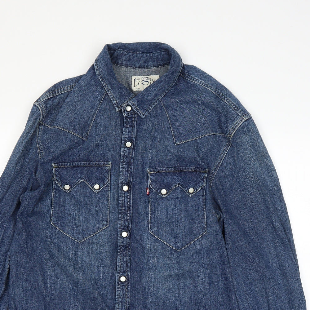 LS&C Mens Blue   Jacket  Size XL