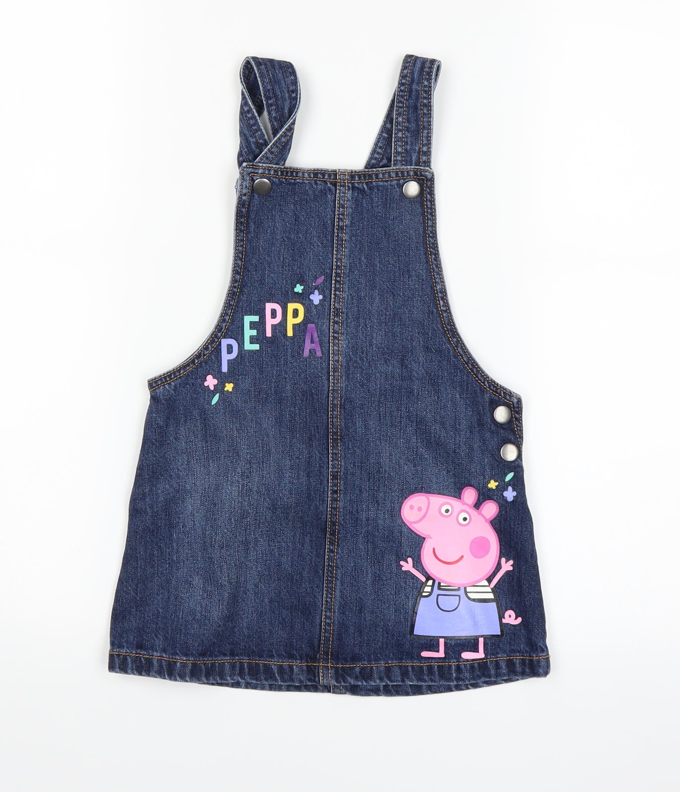 Peppa Pig Girls Blue   A-Line  Size 3-4 Years