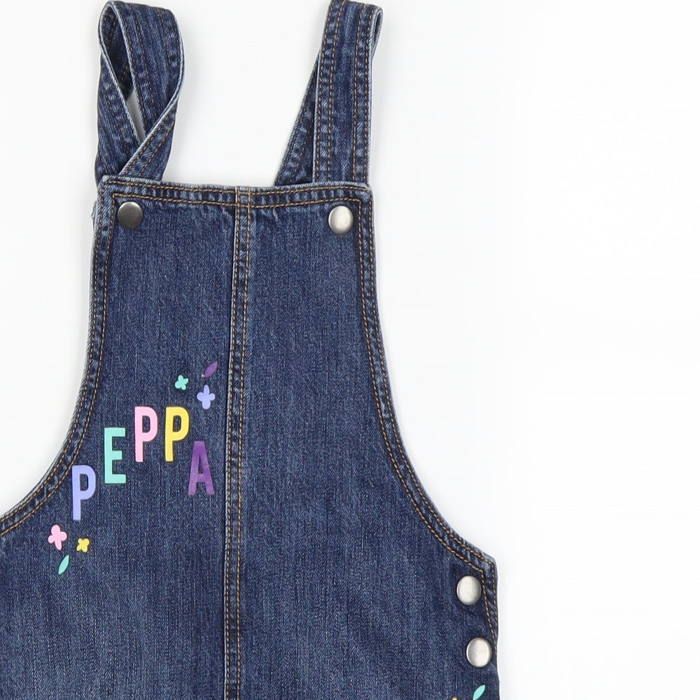 Peppa Pig Girls Blue   A-Line  Size 3-4 Years