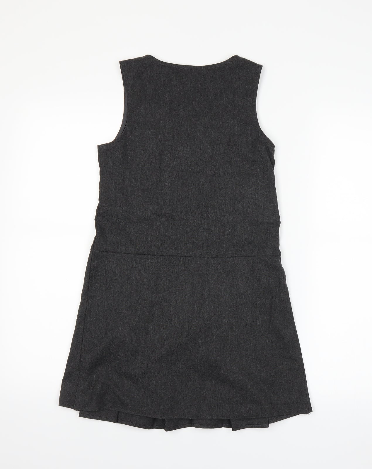 TU Girls Grey   A-Line  Size 9 Years  - school