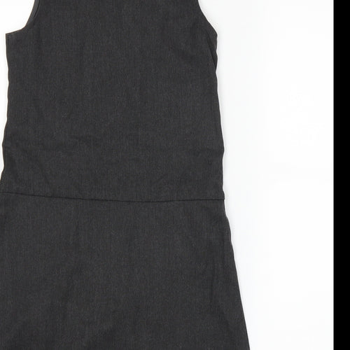 TU Girls Grey   A-Line  Size 9 Years  - school