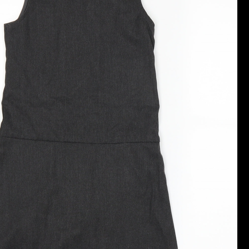 TU Girls Grey   A-Line  Size 9 Years  - school