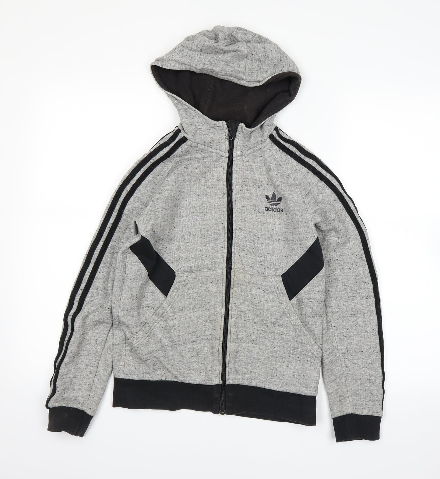 adidas Boys Grey   Pullover Hoodie Size 11-12 Years