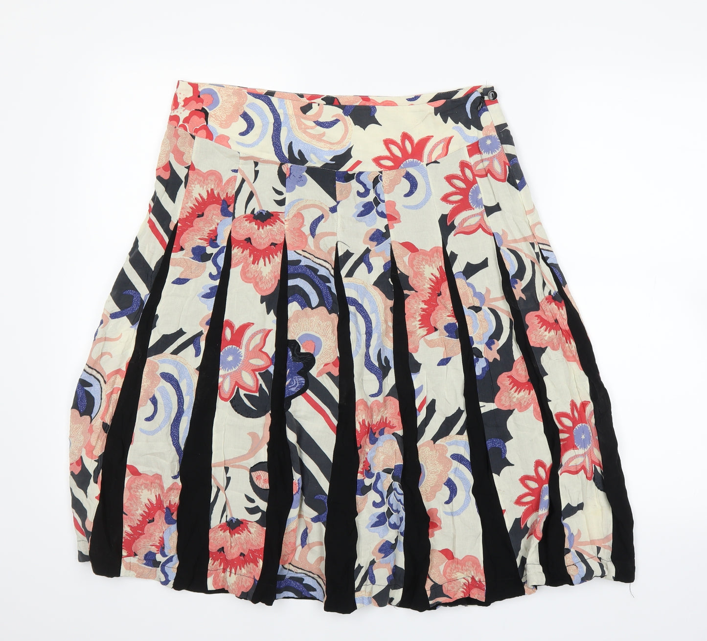 Monsoon Womens White   A-Line Skirt Size 14