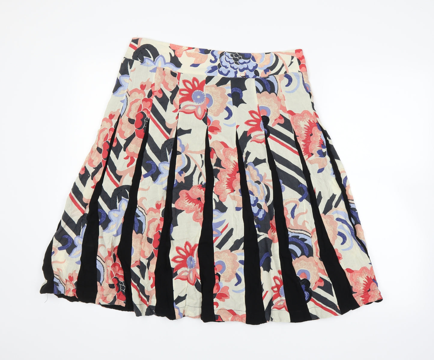 Monsoon Womens White   A-Line Skirt Size 14
