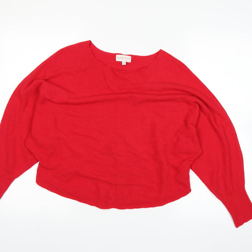 Aricot Womens Red   Pullover Jumper Size 12