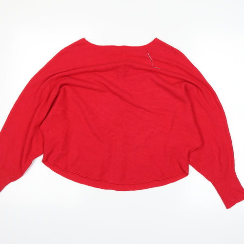 Aricot Womens Red   Pullover Jumper Size 12
