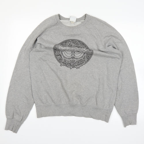 etm Womens Grey   Pullover Jumper Size M