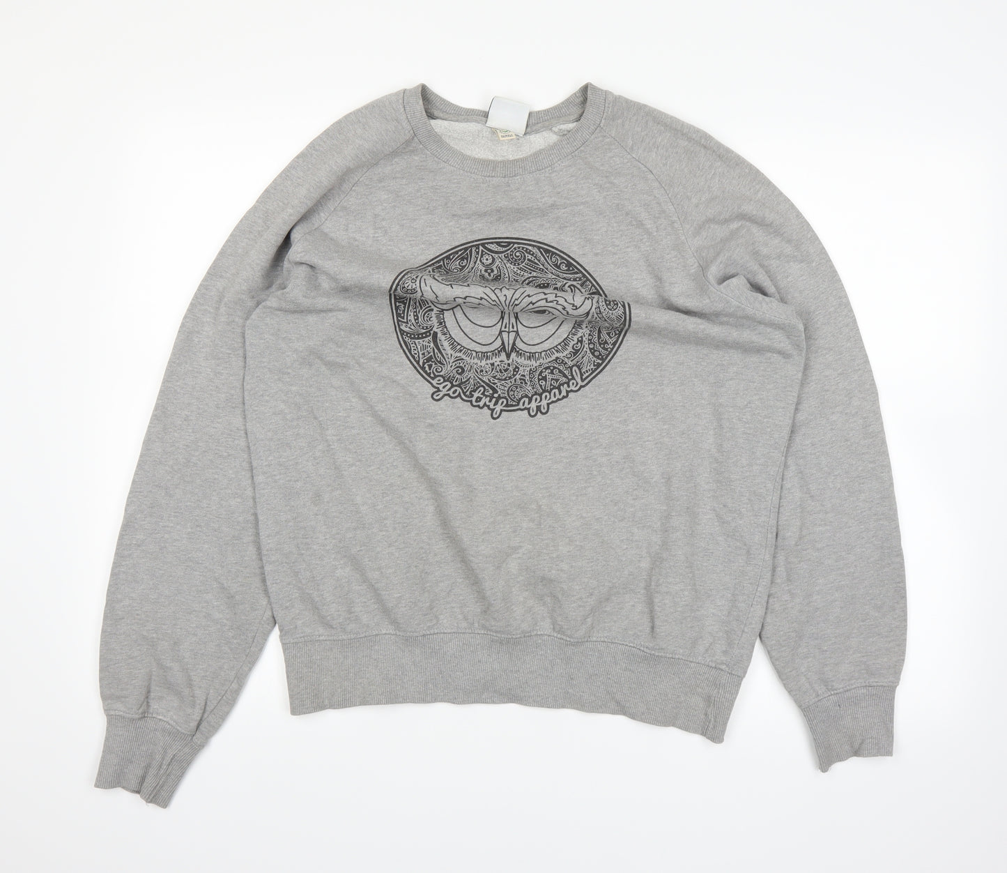 etm Womens Grey   Pullover Jumper Size M