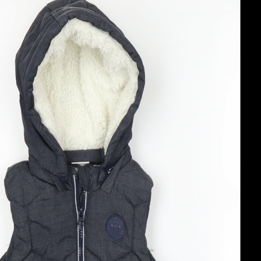 F&F Baby Blue   Puffer Jacket Coat Size 12-18 Months