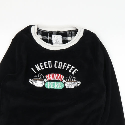 friends Womens Black   Pullover Jumper Size S